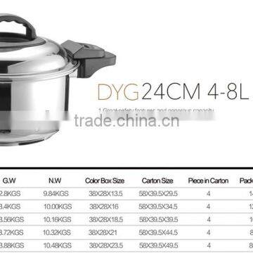9 Liter Stainless Outer Lid Pressure Cooker photo-6