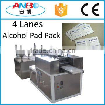 Automatic alcohol pad packaging machine