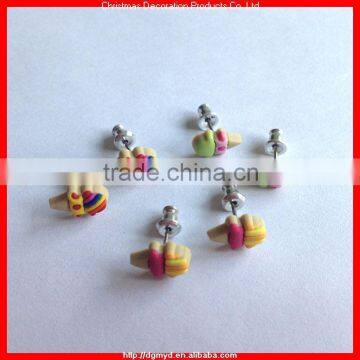 cute Ice Cream ear studs for girls (MYD-1730)