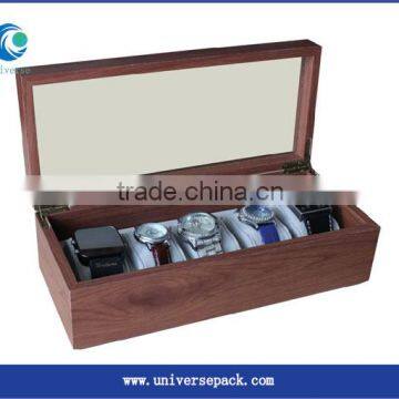 Watch Packing Timber Box Flap Cover Custom Made In China Wholesale Boxes