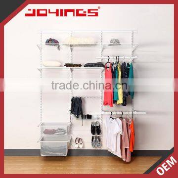 Powder Coated Finish DIY Assemble Metal Cheap Wardrobe Closet