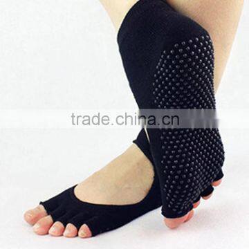 wholesale custom grip ladies yoga pilates socks