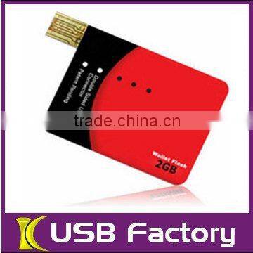 Credit Card 4GB USB gift products memory flash CE