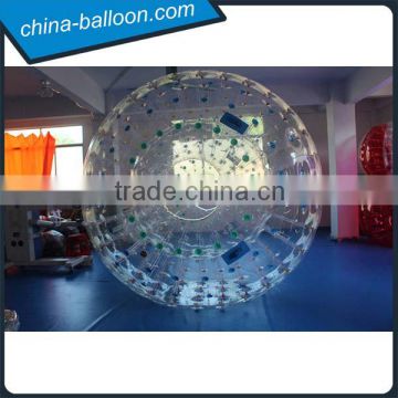 0.8mm PVC/TPU material inflatable zorb ball dropship 2.2m for kids