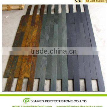 Slate Stone Packing With Natural Split Face Black Slate