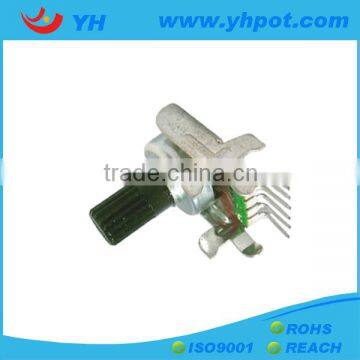 jiangsu 12mm high power rotary b503 digital potentiometer with 6 pin