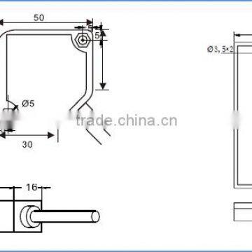 HR Series Waterproof Retro-reflective Photoelectric Sensor With Reflector photo-6