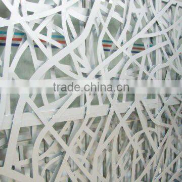 CNC perforated aluminum panel