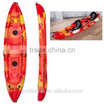 large kayak factory plastic three person sit on top fishing kayak