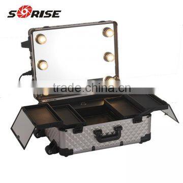 Professional PVC Makeup Case Empty Cosmetic Case photo-2