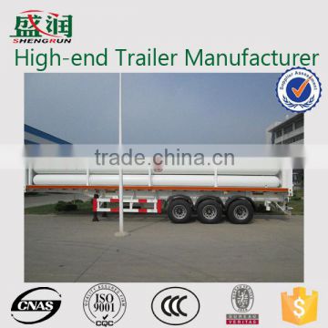 CNG semi trailer for sale from top brand trailer manufacture Shengrun/cng trailer