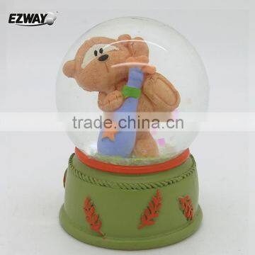 Custom pretty crystal snow globe water ball