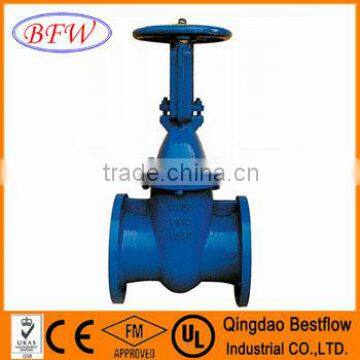 Cast Iron Ductile Iron DIN Rising Stem Gate Valve