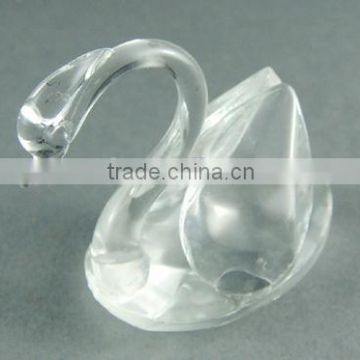 New Design - cheap crystal of shy white swan for gifts