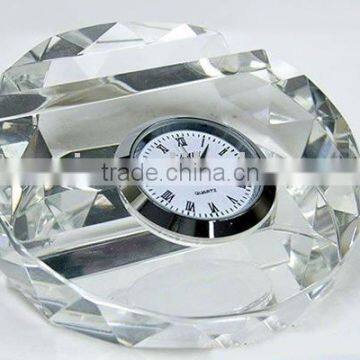 Crystal Table Clock