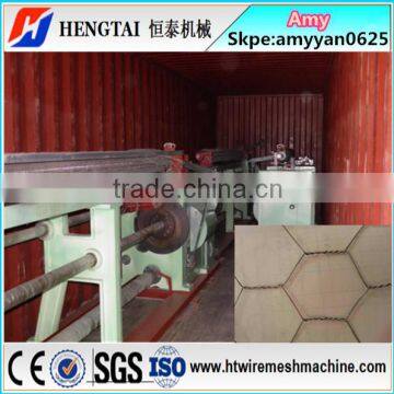 Reverse Twisted Hexagonal Wire Netting Weaving Machine 2500mm