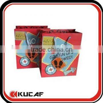 Advertising promotional paper bag for shopping