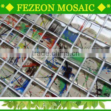 Hand-painted Glass Mosaic