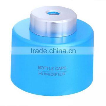 Portable bottle cap air humidifier essential oil diffuser humidifie with USB cable for home office travel
