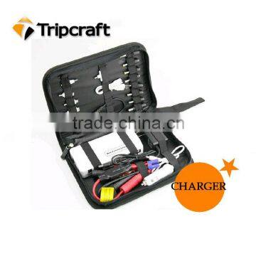 12000mAh 12V no.4 white portable car emergency power supplier car jump starter for car and Iphone AAA