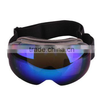 2016 Newest fashional magnetic skiing goggles TPU Frame Magnet Snow Goggles Colorful Skiing Goggle