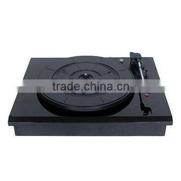 Rain Lane High End Electric Turntable High Glossy White Black Record Player photo-2