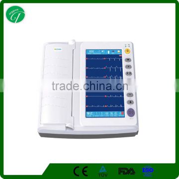 Portable ECG 12 Leads ECG Machine, Electrocardiograph,Monitor S-8122