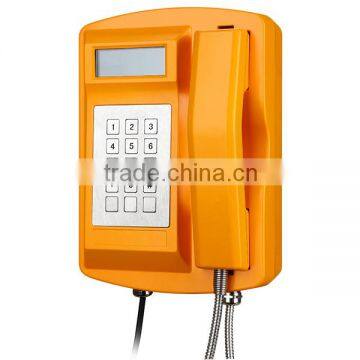 Weatherproof Phone Santique Telephone Set Robust Aluminium Alloy Industrial Telephone Security Prevention KNSP-18 photo-3