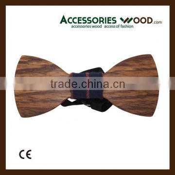 Wholesale Wood bow tie with customized logo