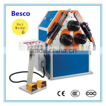 3 drive rollers tube bending machine with double pinch