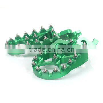 57mm Width CNC Aluminium MX Offroad Foot Pegs Footrest For KAWASAKI KXF250 KXF450 2007 08 09 10 11 12 2013 photo-3