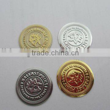 Metal Sticker, Embossed Label, Aluminum Bottle Badge