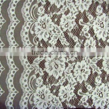 Waved French Swiss Lace Fabric