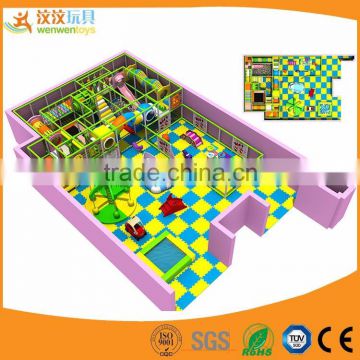 Foam padded equipment playground equipment for preschoolers