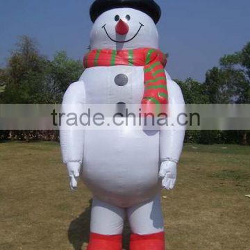 inflatable snowman costume