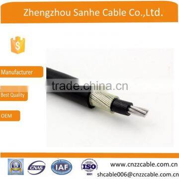 Aluminum 1350 PE Insulated Concentric Cable 2X8AWG