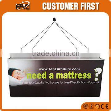 Overhead Outstanding Square Ceiling Banner