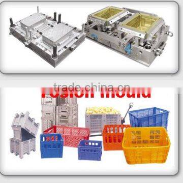 plastic injection crate mould