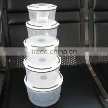5sets fresh box,crisper,plastic containers,Food Storage Containers