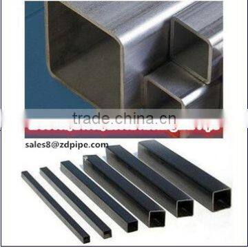 EN10219 ASTM A500 GALVANIZED 50*50 50*25 Square Hollow Section Steel Pipe