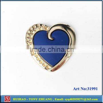 Gold Metal Shoelace Charm Buckle Shoe Accessories photo-3