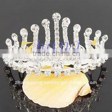 fashion jeweled princess tiara