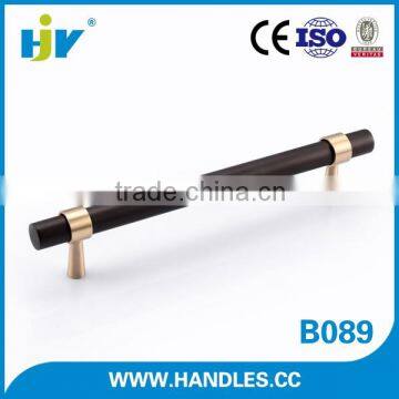 Shenzhen hardware high quality T bar brass kitchen cabinet handles