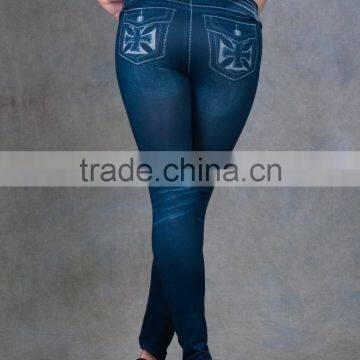 New Design Hot Sex Ladies Paypal Accept Nylon Elastan Leggings photo-2
