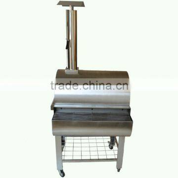 Stainless Steel Wood Fired Pizza Oven With BBQ Gril photo-4
