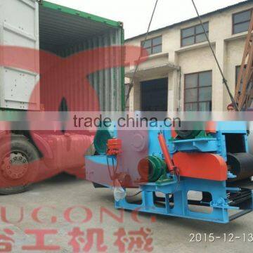 Yugong Brand Reliable Quality Wood Chips Crusher , 2-15 T/h Drum Wood Chipper photo-3