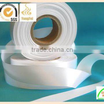 Factory sale top quality woven edged polyester label tape