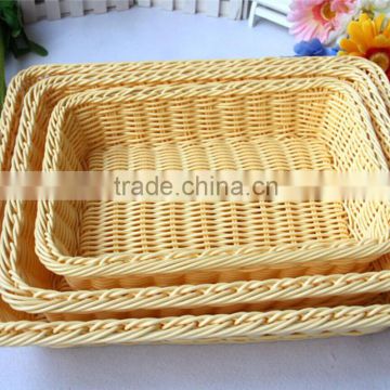 Fruit baskets kitchen candy fruit basket of bread basket storage store display basket Rattan baskets