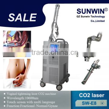 Wrinkle Removal SW-E8 Newest Style Vaginal Tighten Carboxytherapy Fractional Co2 Vaginal Tightening Laser Equipment