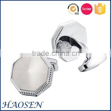 2016 Top Sale Novelty Stone Mens Cufflinks photo-2